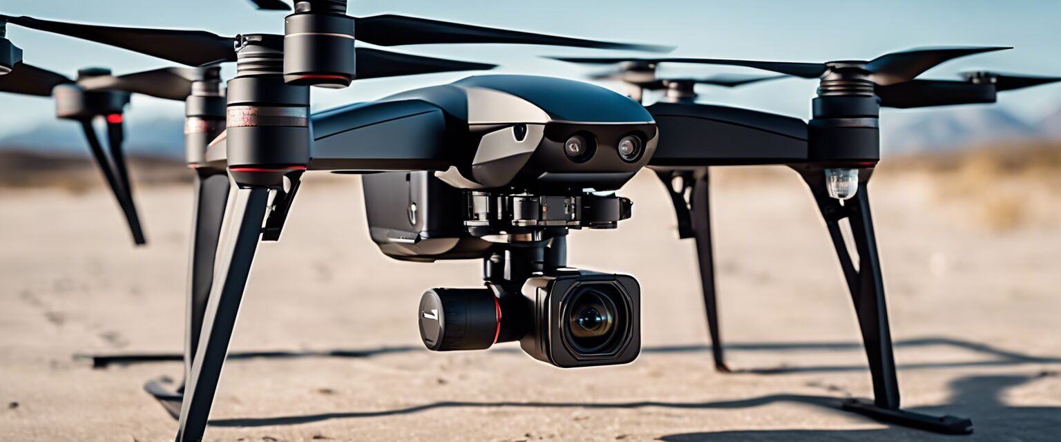 Advanced drone camera technology