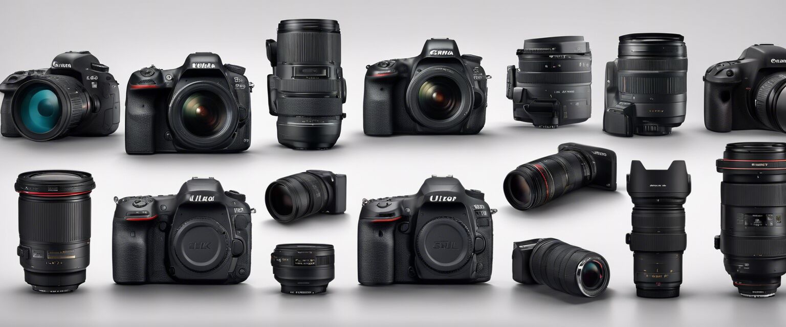 Different types of DSLR cameras