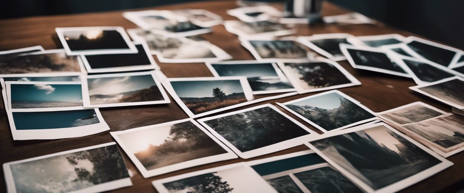 Fun collection of instant camera photos