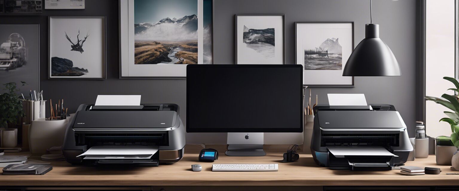 Printer setup in an office